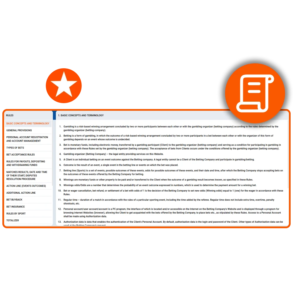 Mostbet has some simple rules that clients should follow.