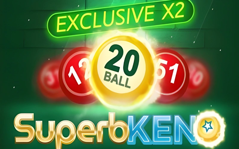 Get an epic experience from the very first spin in Superbkeno at Mostbet.