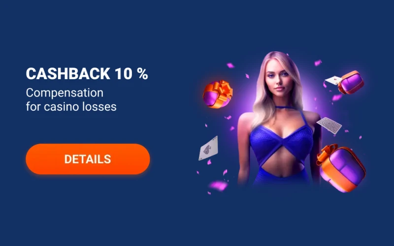 Get 10% cashback when you play at Mostbet.