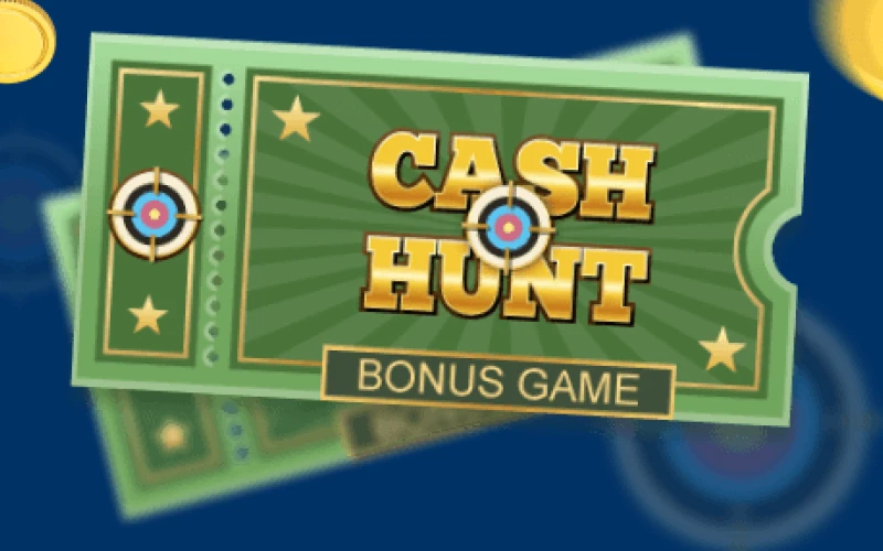 Test your fortune in the Cash Hunt game at Crazy Time on Mostbet.